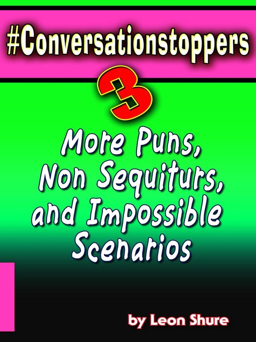 Title details for #Conversationstoppers 3 by Leon Shure - Available